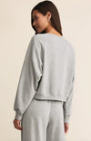 Z Supply Crop Out Sweatshirt & Feeling the Moment Sweatpants Set
