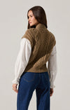 ASTR The Label Angeline Mixed Media Sweater