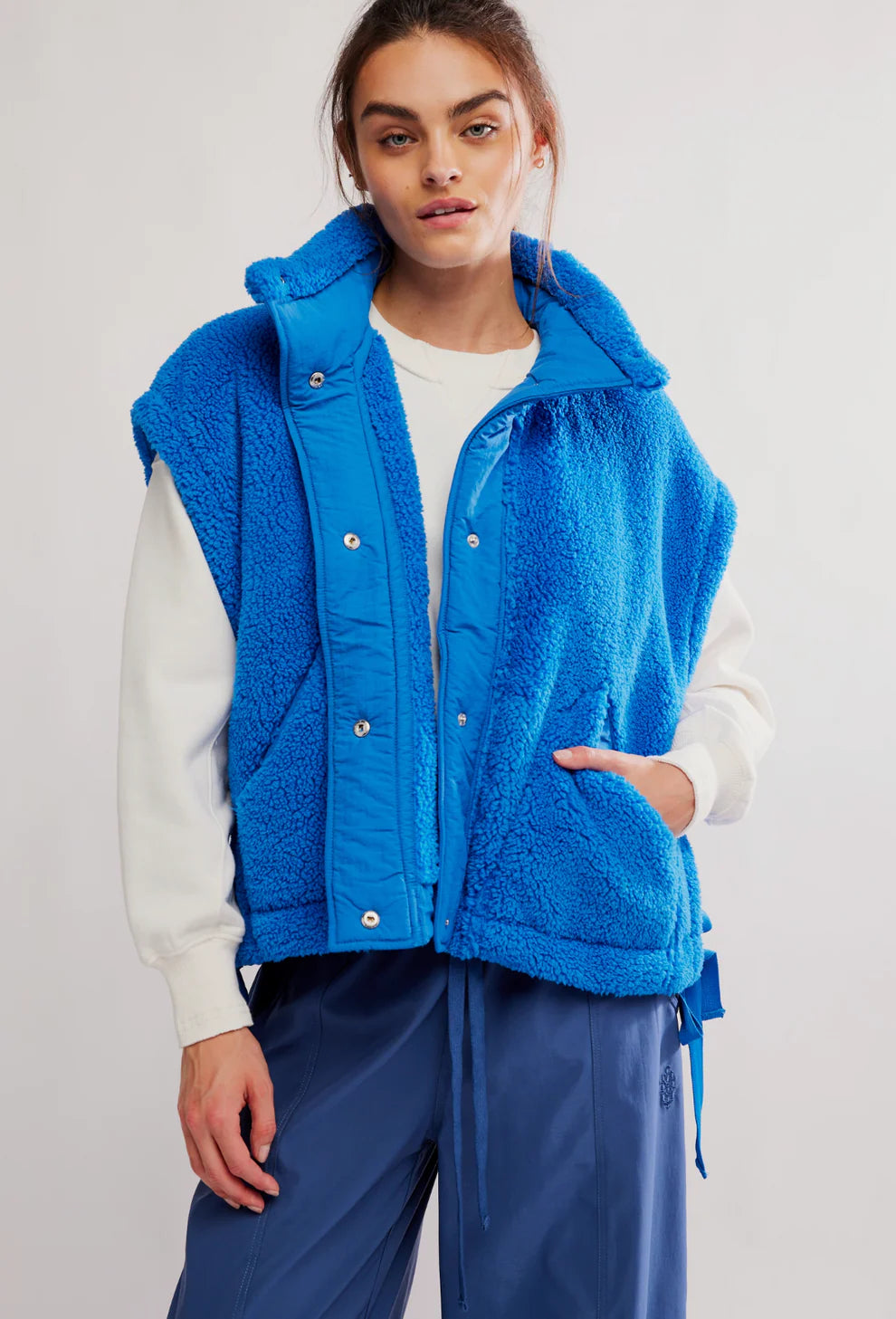 FP Movement Scout It Out Vest in Light Cobalt