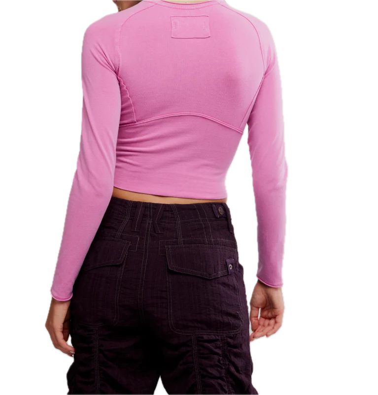 Free People Protagonist Long Sleeve Top