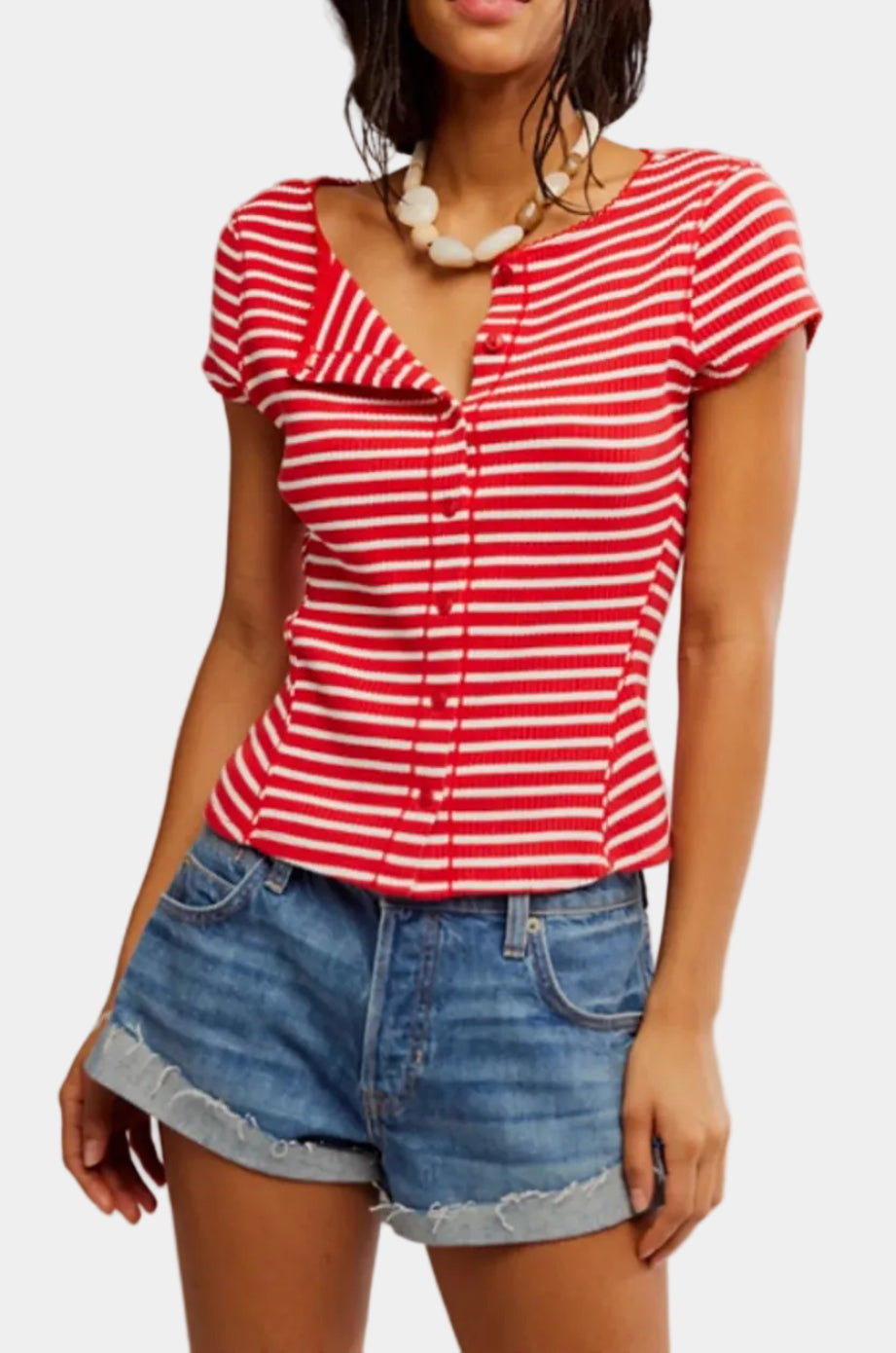 Free People Most Wanted Striped Cardi