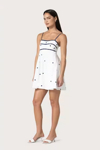 LUSANA Oscar Mini Dress