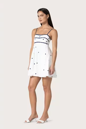 LUSANA Oscar Mini Dress