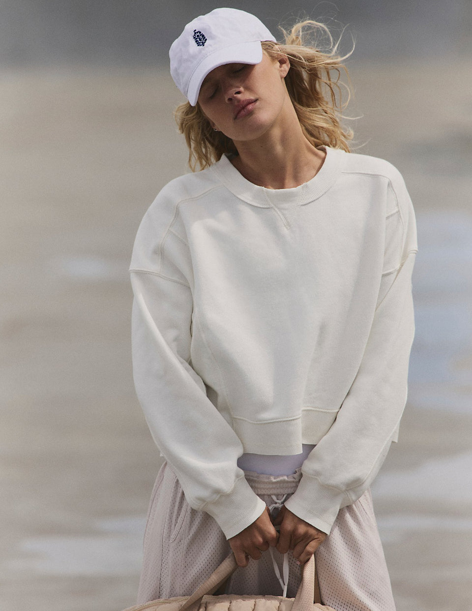 FP Movement Intercept Pullover in White