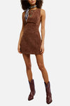 Free People Atlas Suede Mini Dress