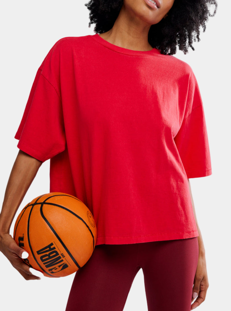 FP Movement Tackle Tee in Victory Red