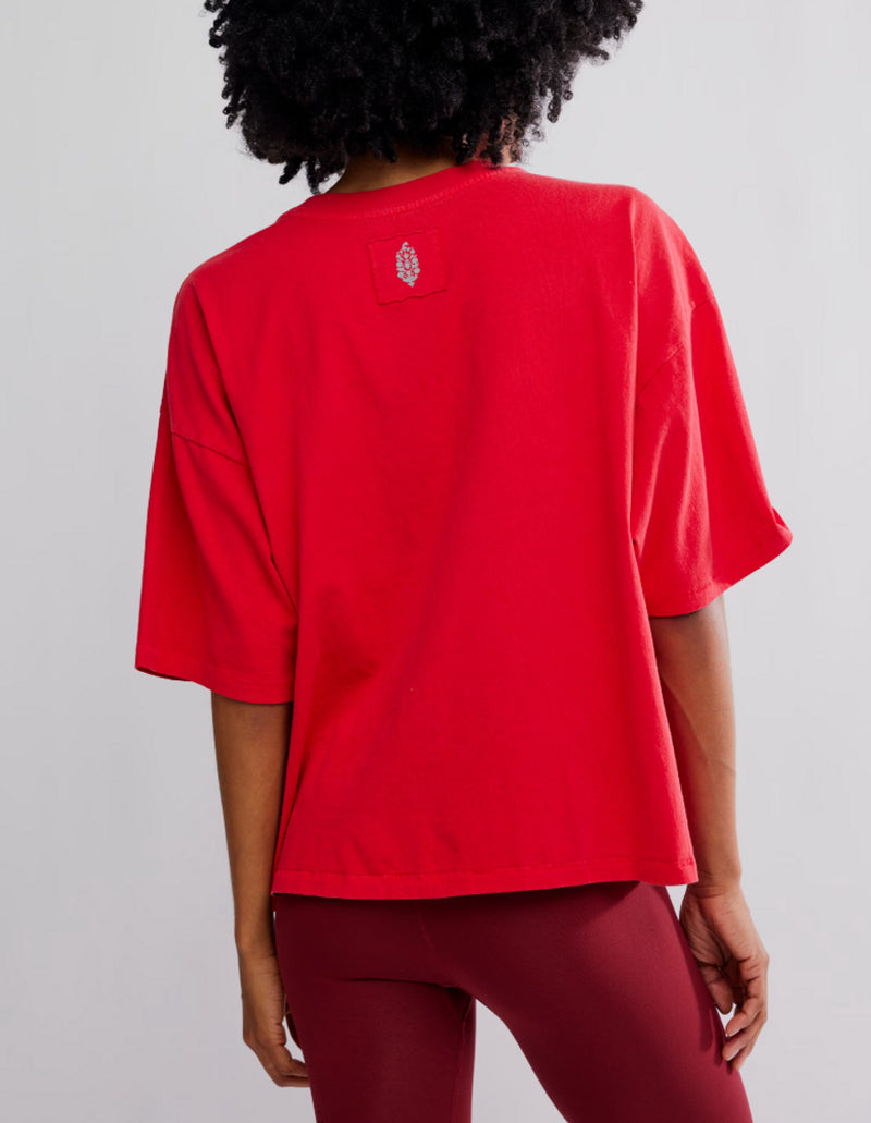FP Movement Tackle Tee in Victory Red