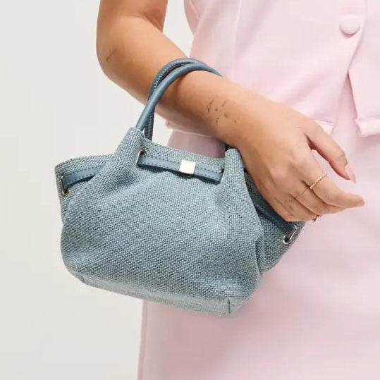 Selena Crossbody Bag in Denim