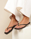 TKEES Square Toe Lily Flip Flops
