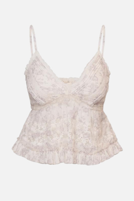 Love Shack Fancy Faelith Top
