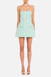 Amanda Uprichard Strapless Bethany Skort Romper