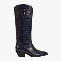 MARFA Boots The LeAnn Boot in Blueberry