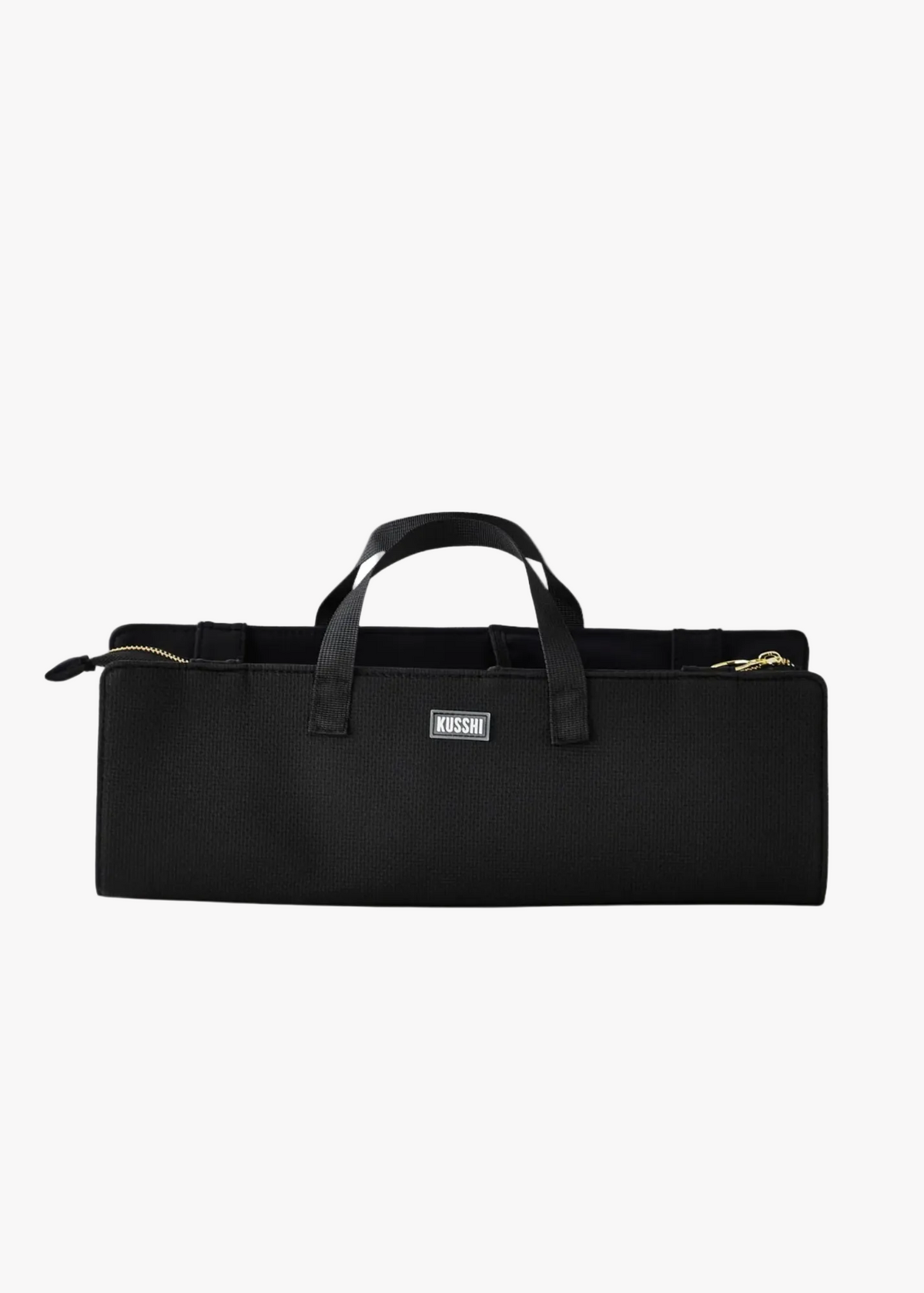 KUSSHI Hair Tools Bag in Black/Pink