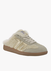 BACK 70 Easter FL Backless Sneaker in Butter Gold
