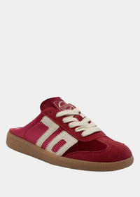 BACK 70 Easter Backless Sneaker in Velvet Red Milk