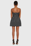 Amanda Uprichard Polka Dot Lucienne Skort Romper
