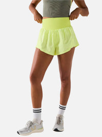 FP Movement Carpe Diem Shorts in Highlighter Yellow