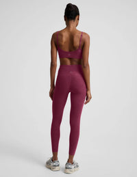 Beyond Yoga Spacedye™ Caught In The Midi High Waisted Legging in Pomegranate