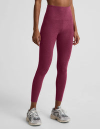 Beyond Yoga Spacedye™ Caught In The Midi High Waisted Legging in Pomegranate