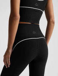 Beyond Yoga Spacedye™ Dynamic High Waisted Legging in Darkest Night