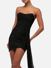 Manhattan Rhinestone Mini Dress