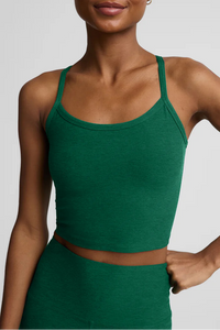 Beyond Yoga Spacedye™ Slim Racerback Cropped Tank in Legacy Pine