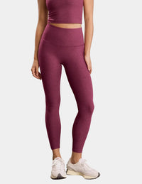 Beyond Yoga Spacedye™ Caught In The Midi High Waisted Legging in Pomegranate