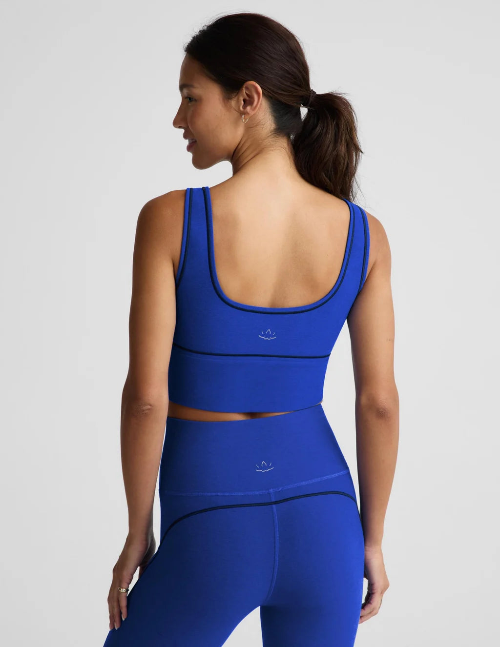 Beyond Yoga Spacedye™ Dynamic Cropped Tank in Ultra Blue
