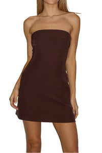Runaway The Label Zarla Strapless Mini Dress