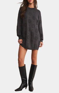 Z Supply Amina Jacquard Sweater Mini Dress