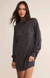 Z Supply Amina Jacquard Sweater Mini Dress