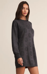 Z Supply Amina Jacquard Sweater Mini Dress
