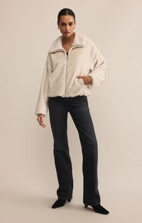 Z Supply Amethyst Faux Fur Jacket
