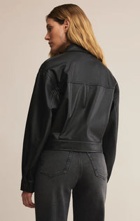Z Supply Heritage Faux Leather Jacket