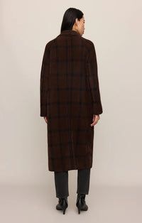 Z Supply Crosby Plaid Cocoon Jacket