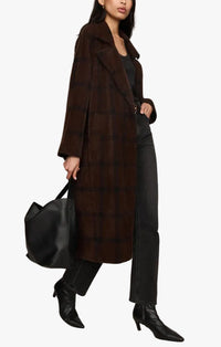 Z Supply Crosby Plaid Cocoon Jacket