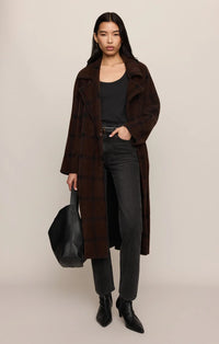 Z Supply Crosby Plaid Cocoon Jacket