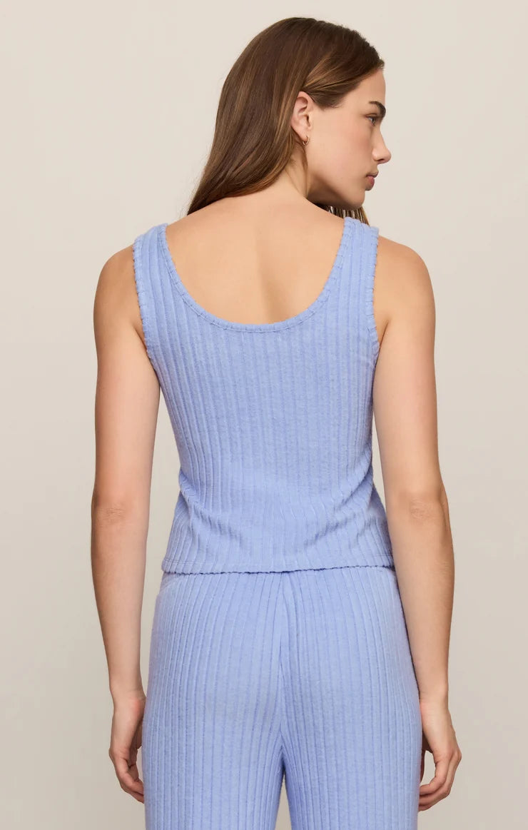 Z Supply Double Scoop Tank & Dawn Smocked Shorts Set