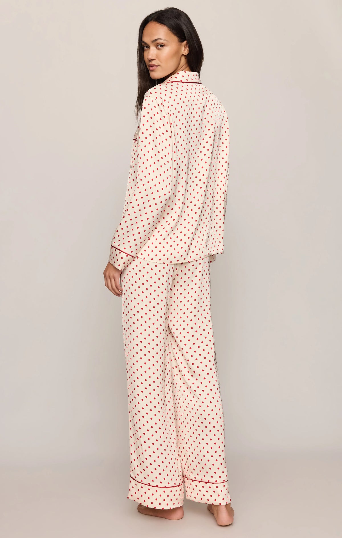 Z Supply Snuggle Dot Satin PJ Set