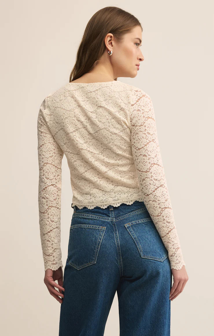 Z Supply Aurora Lace Top
