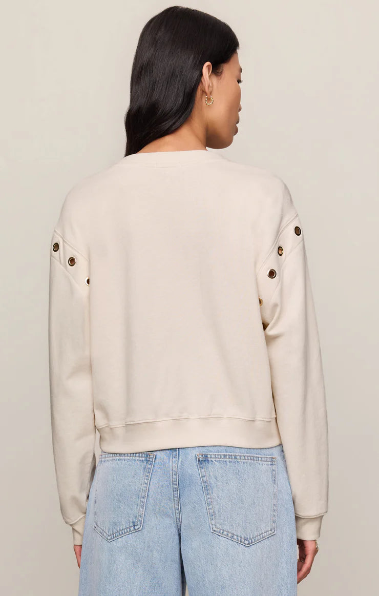 Z Supply Axel Grommet Sweatshirt