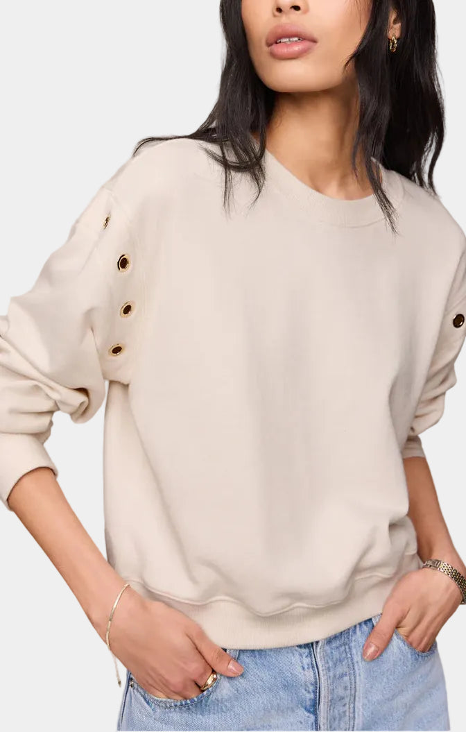 Z Supply Axel Grommet Sweatshirt