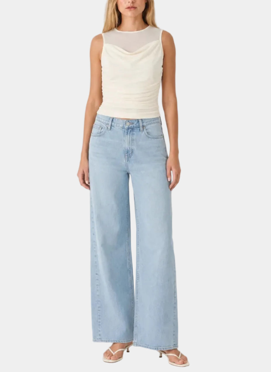 Steve Madden Roman Knit Top in Cream