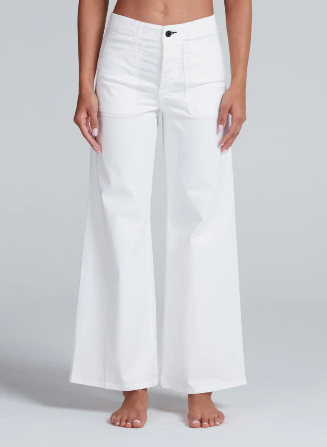 ASKK NY The Jam Wide Leg Twill Pants