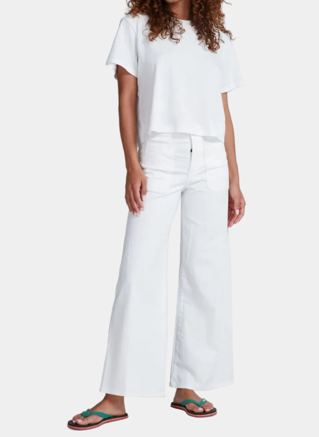 ASKK NY The Jam Wide Leg Twill Pants