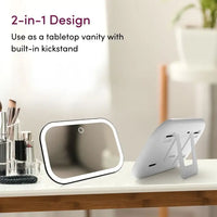 Juni Led Lighted Sun Visor Vanity Mirror