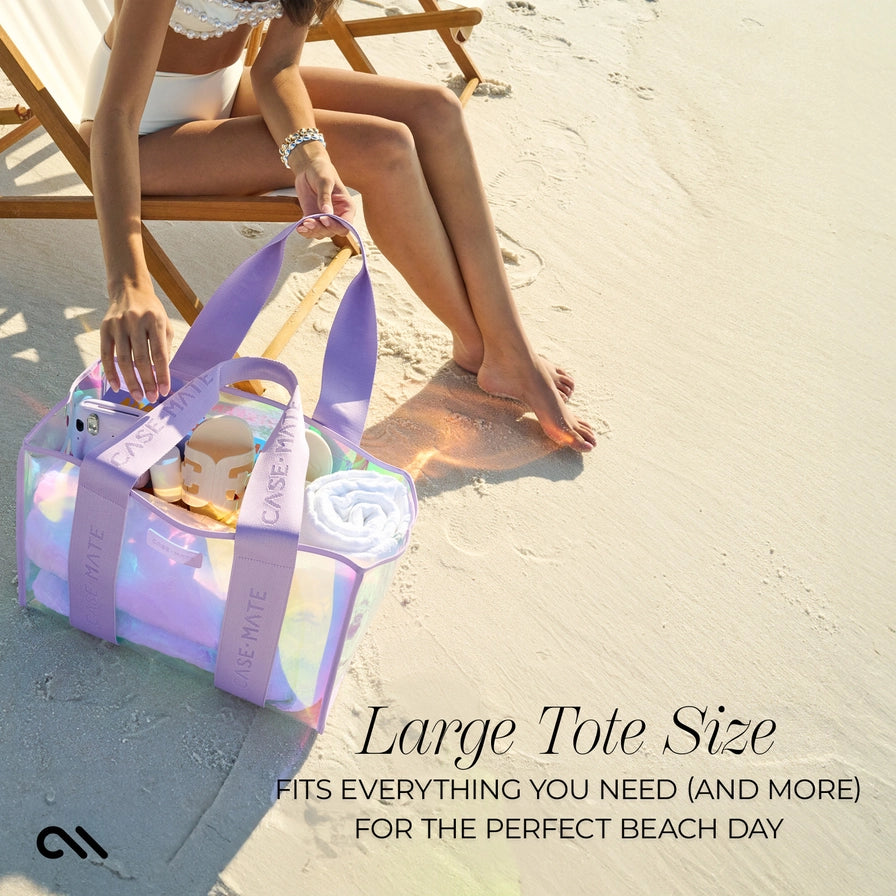 Case-Mate Iridescent Jelly Tote Bag