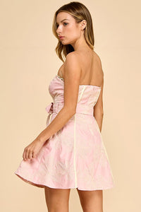 Maeve Embroidered Mini Dress