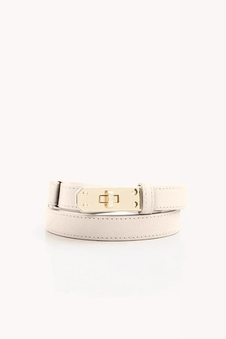 Billini Blake Belt in Bone Gold