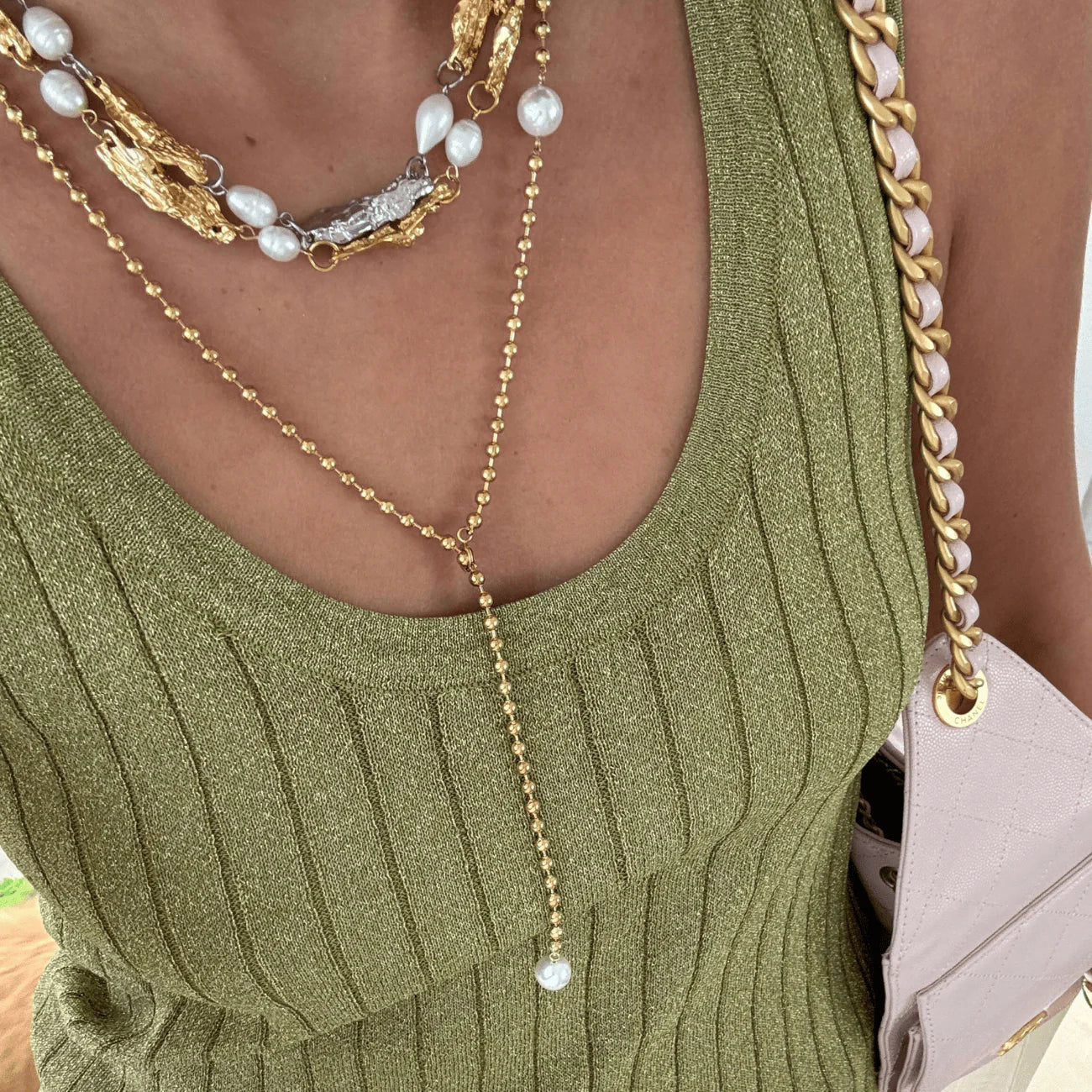 BRACHA Isla Lariat Necklace